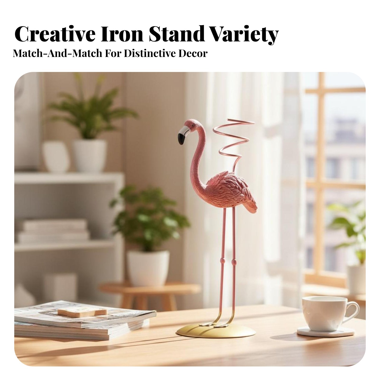 Air Plant Tillandsia - Supporto Geometrico per Tillandsia, Design Nordico