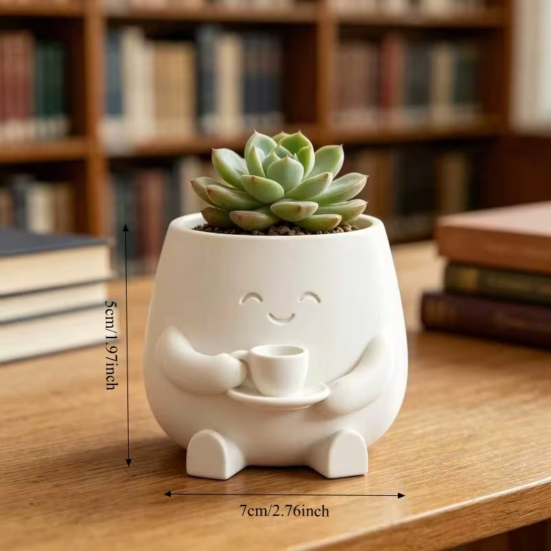 Vaso per Fiori con Faccia di G - Cactus Mix Pot recensione e prezzo