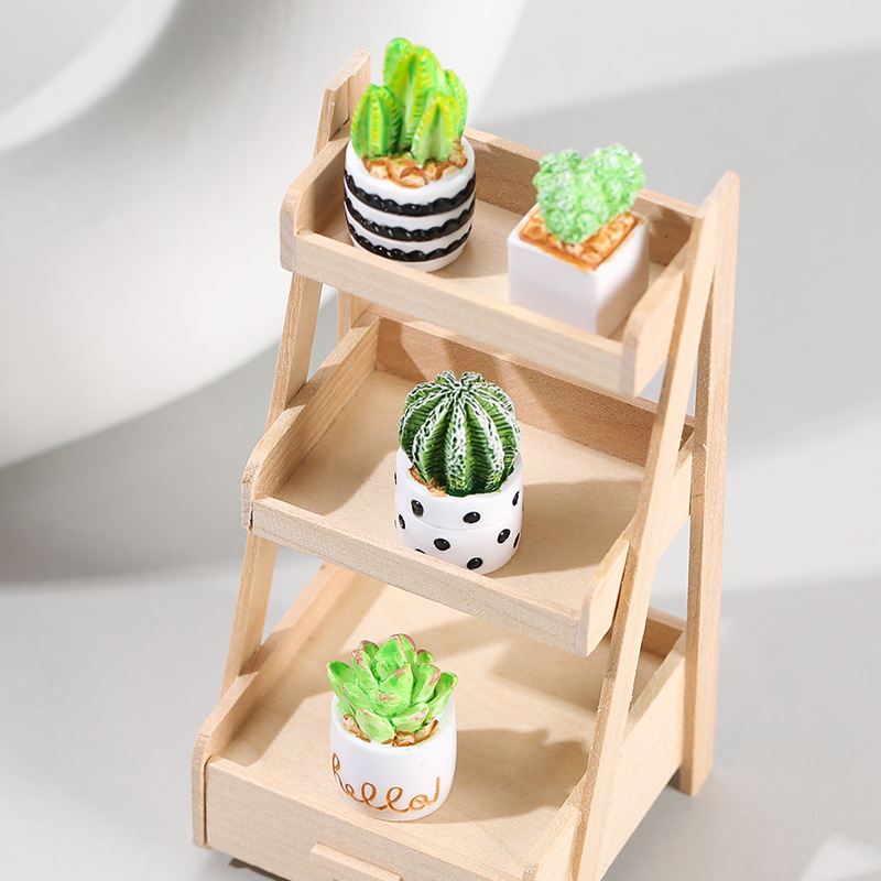 4 pezzi/set di mini ornamenti  - Cactus Mix Pot recensione e prezzo