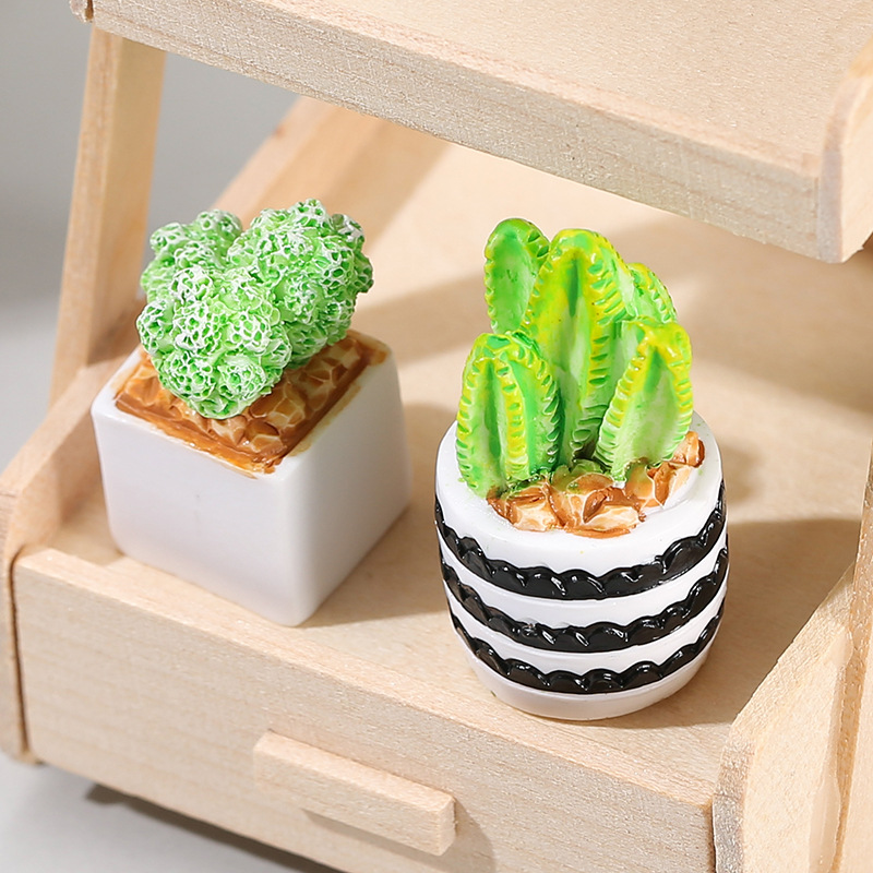 4 pezzi/set di mini ornamenti  - Cactus Mix Pot recensione e prezzo